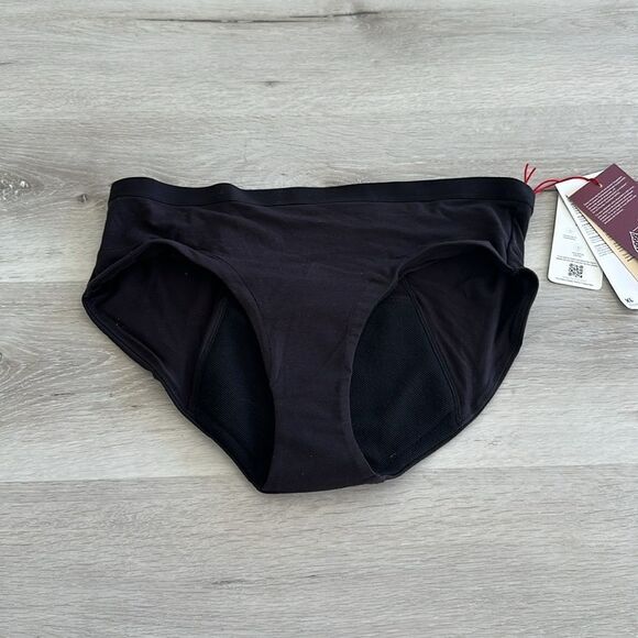 Thinx Cotton Brief Super Absorbency Black XL NWT - Picture 5 of 7